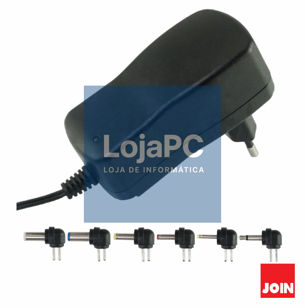 Alimentador Compacto Universal 9-24V 1A 24W JOIN