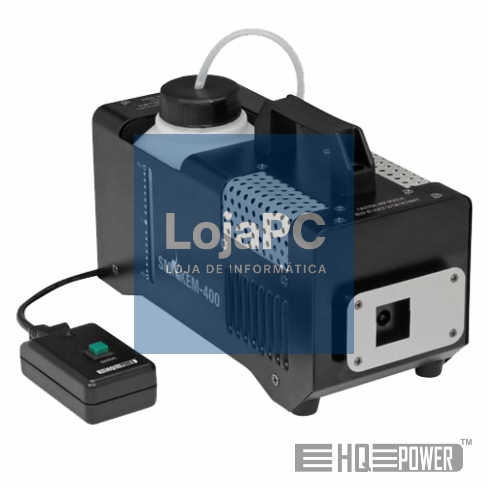 MÁQUINA DE FUMOS 600W C/ CONTROLADOR HQ POWER