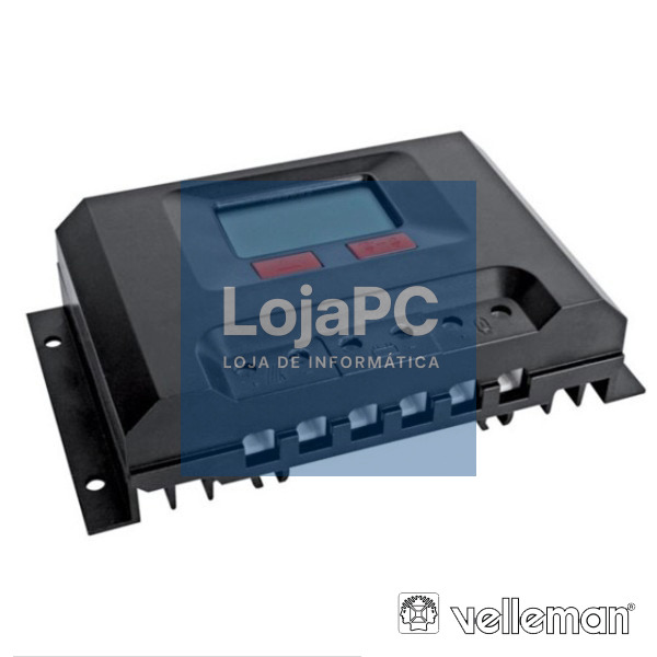 REGULADOR PAINEL FOTOVOLTÁICO 30 AMP 12V VELLEMAN