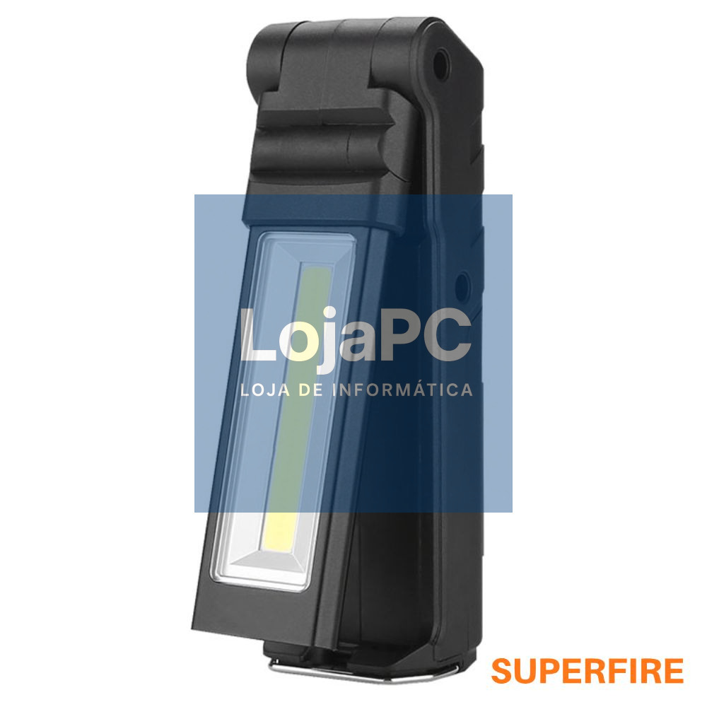 Lanterna de Trabalho C/ Íman E Gancho 5W+7W IP44 SUPERFIRE