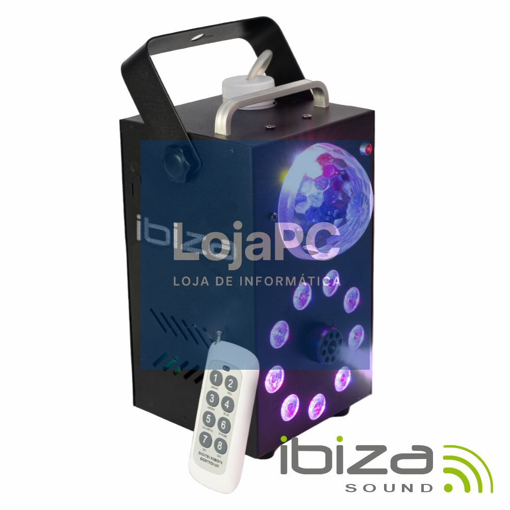 Máquina De Fumos 700W C/ 9 + 6 LEDS RGB Astro AFXLIGHT