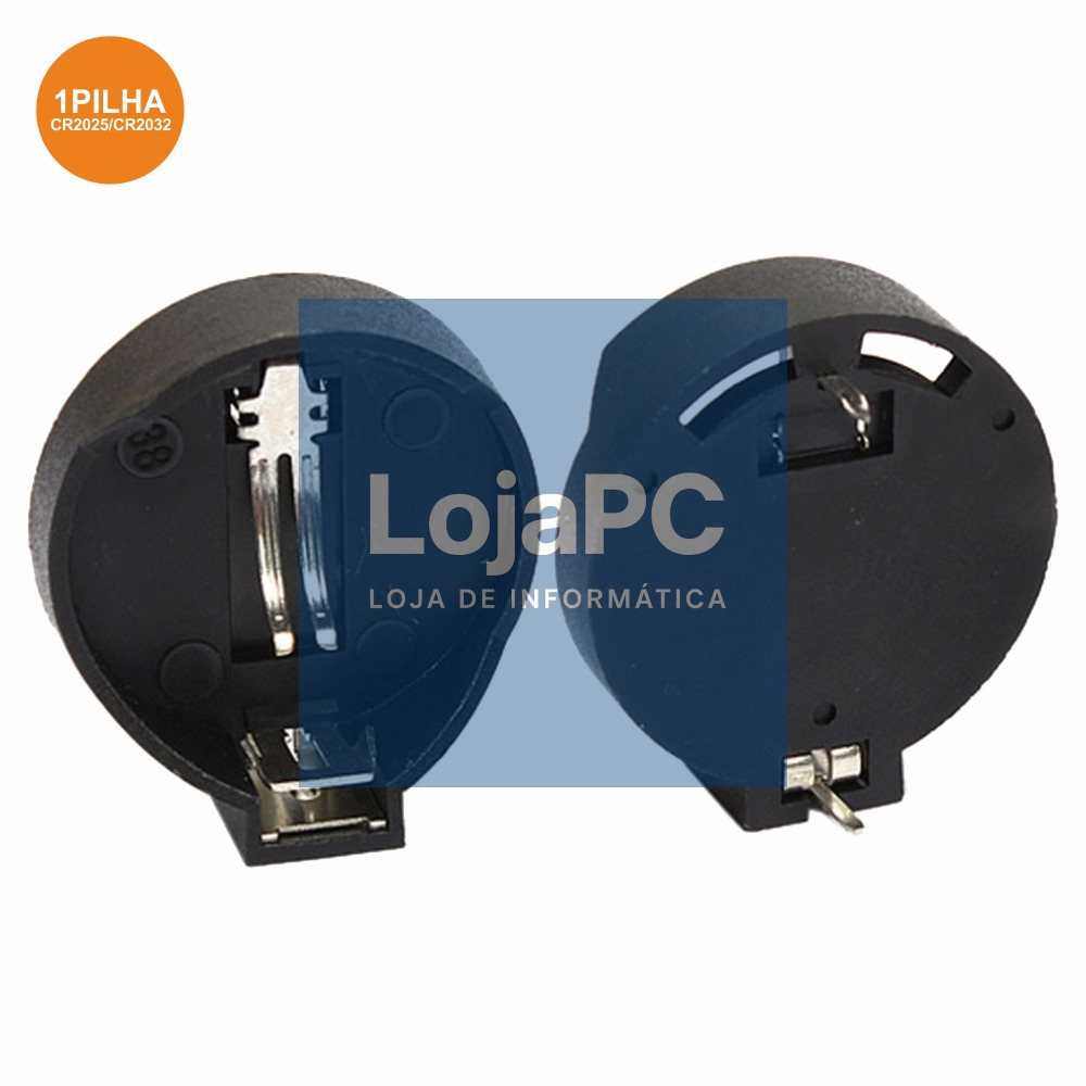 SUPORTE P/ 1 PILHA CR2025/CR2032