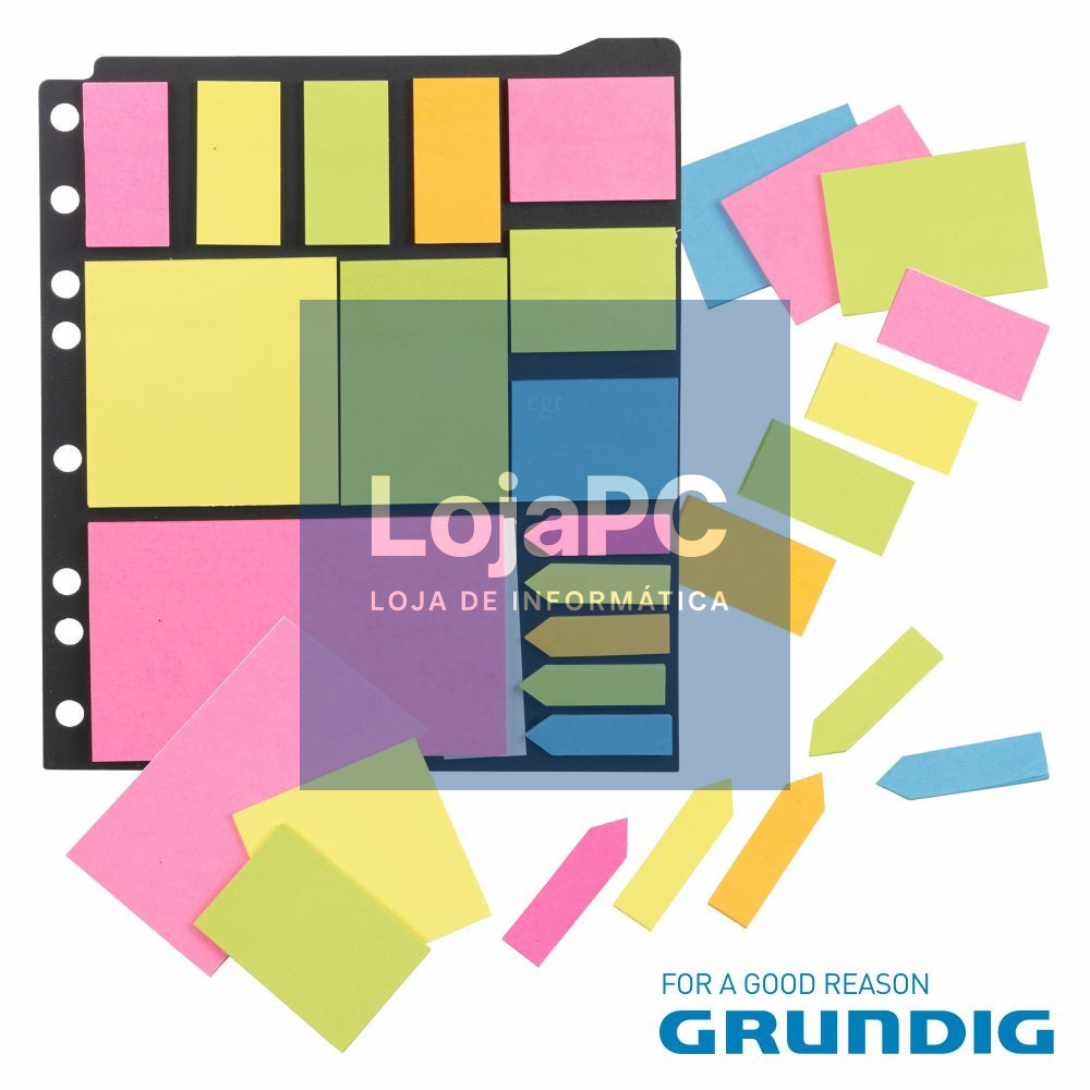 CONJUNTO DE BLOCO DE NOTAS COLORIDOS