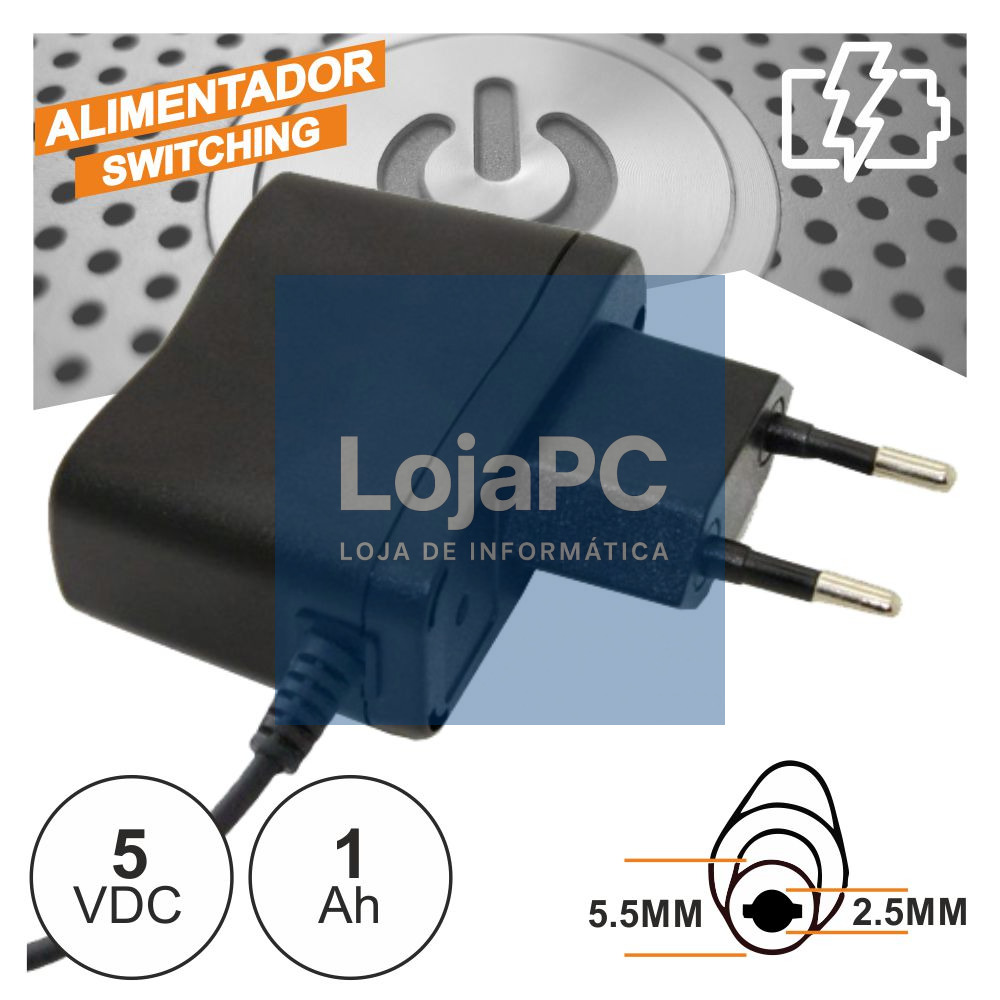 Alimentador Switching 5V 1A