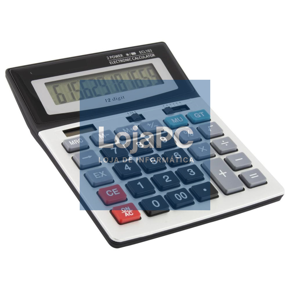 Máquina Calculadora 12 Dígitos