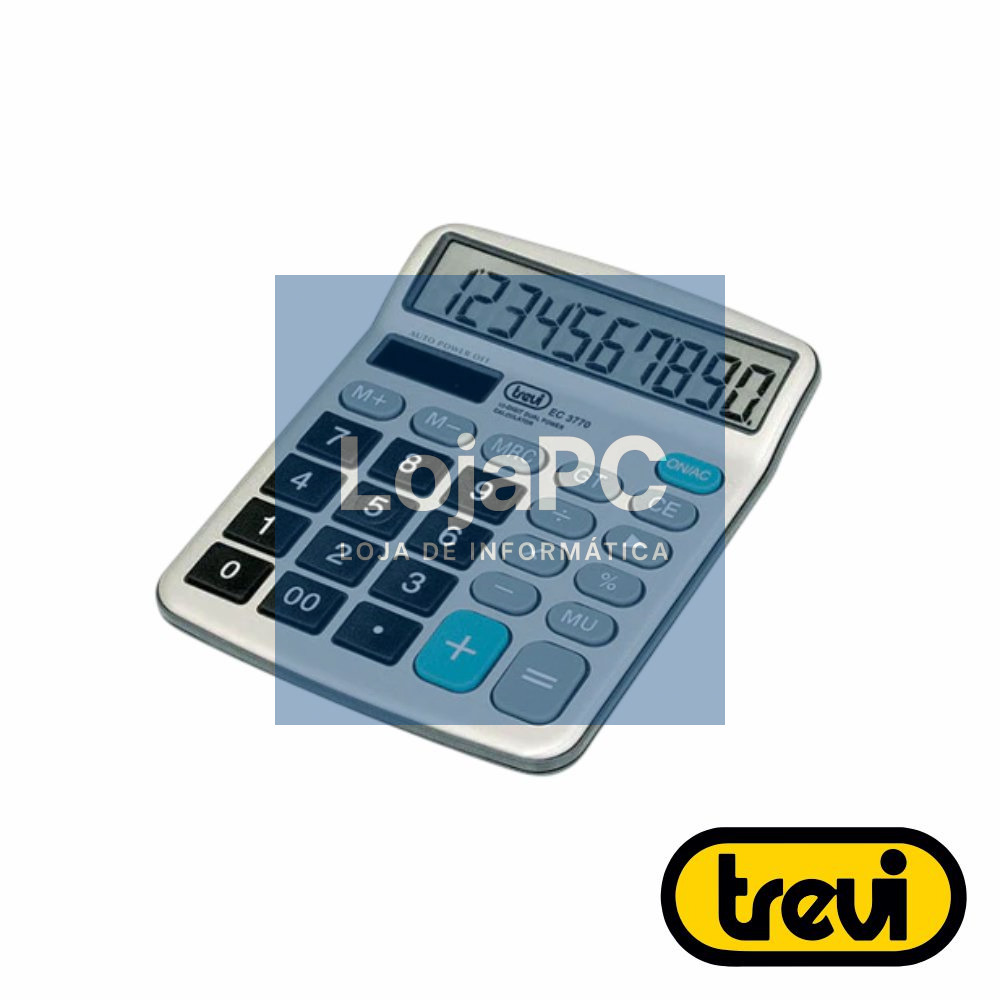Máquina Calculadora 10 Dígitos TREVI
