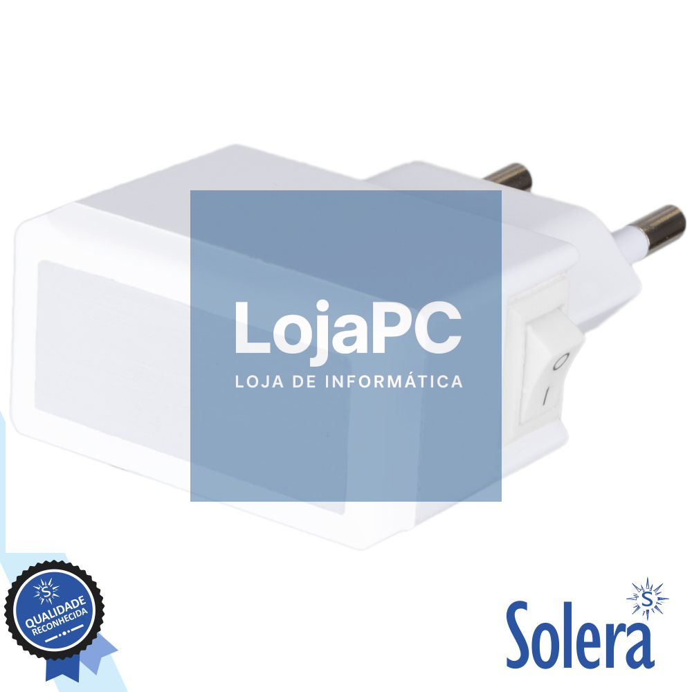 LUZ DE PRESENÇA LED BRANCO 1.5W INTERRUPTOR SOLERA