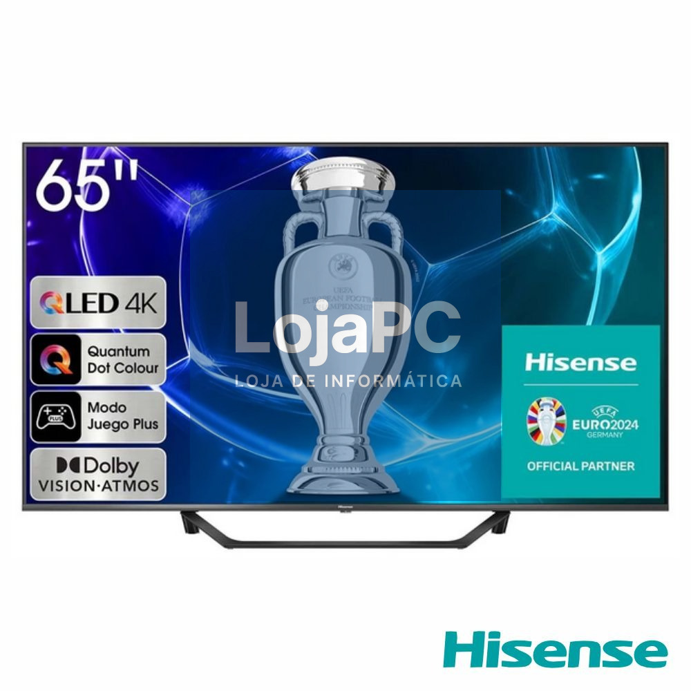 TV QLED SMART 65" UHD 4K 3 HDMI DVB-T2/T/C/S2/S HDR10+