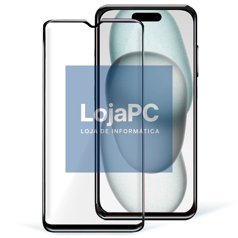 Tempered Glass Screen Protector COOL for iPhone 15 / iPhone 16 (FULL 3D)