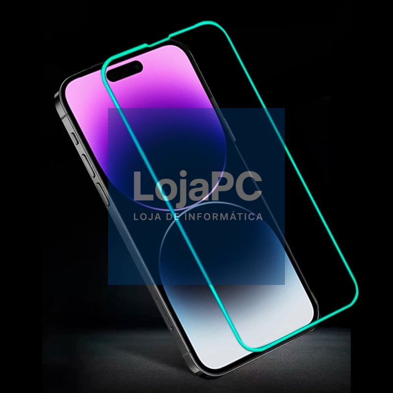 Tempered Glass Screen Protector COOL for iPhone 15 Plus / 16 Plus / 14 Pro Max (NEON) — imagem 3