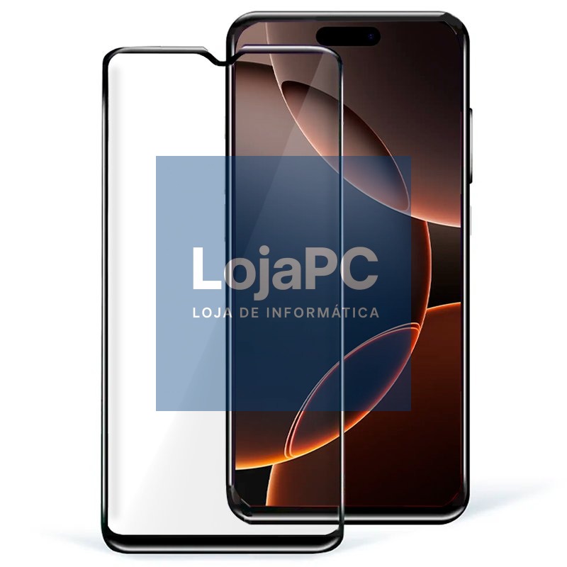 Tempered Glass Screen Protector COOL for iPhone 16 Pro Max (FULL 3D)