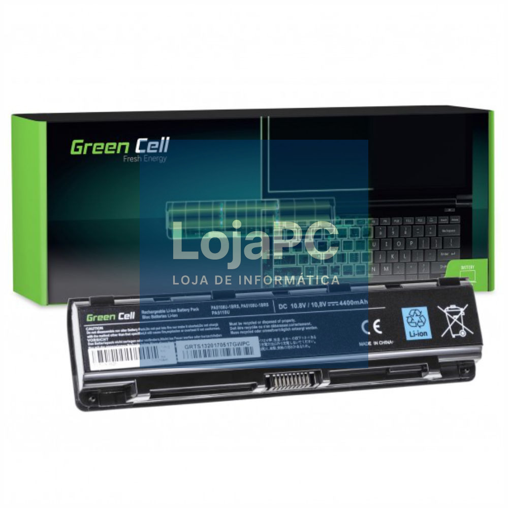Bateria P/ MacBook Apple A1321 5200mAh 10.95V GREEN CELL