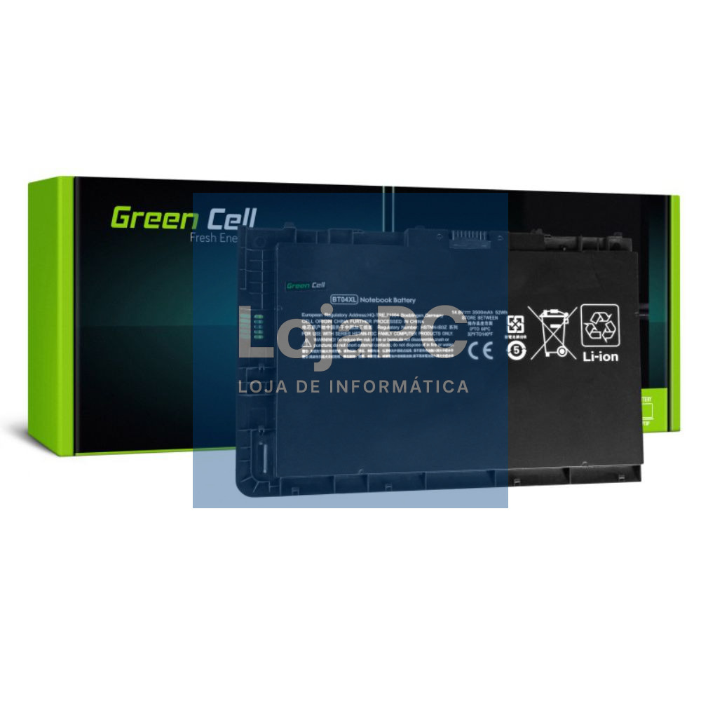 Bateria P/ Portátil HP 3500mAh 14.8V GREEN CELL