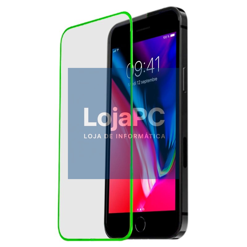Tempered Glass Screen Protector COOL for iPhone 6 / 7 / 8 / (SE 2020) / (SE 2022) (NEON)