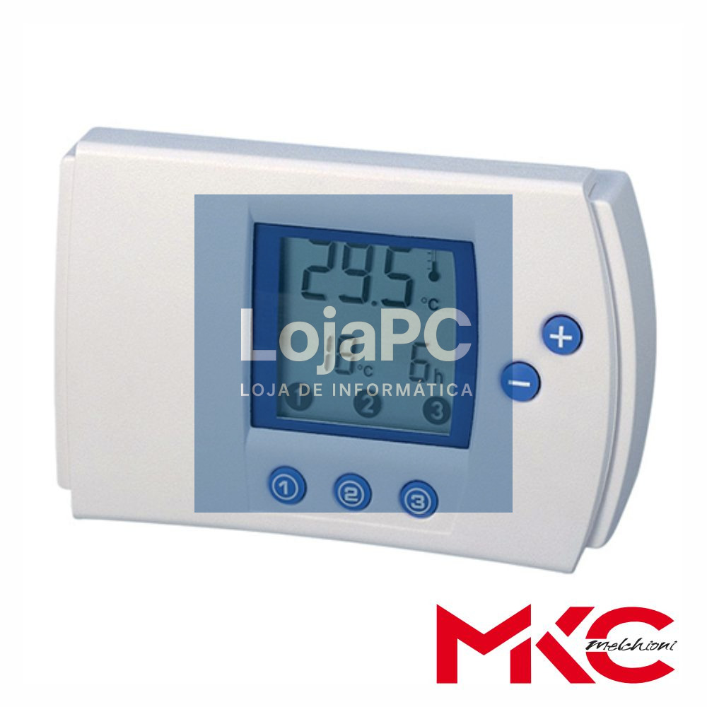 Termostato Digital Programável Parede MKC