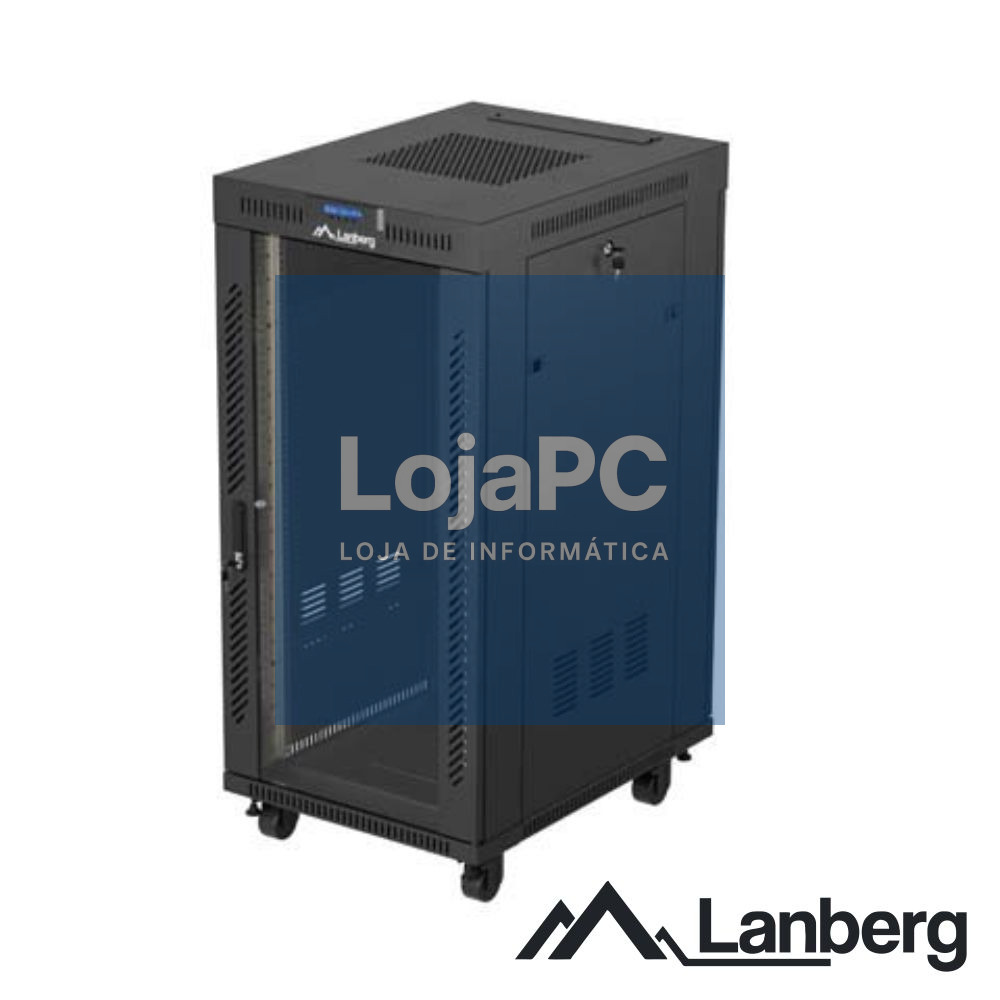 Armário Bastidor Chão (Rack) 19" 600x800mm 24U LANBERG