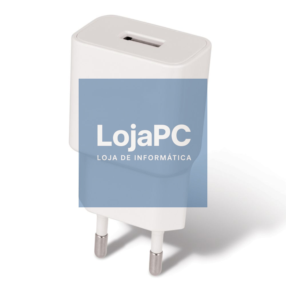 Alimentador Comutado 1 USB 5V 2.4A Branco