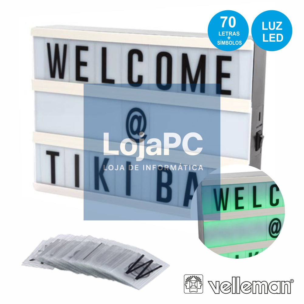 CAIXA DE LUZ 20X22X4.3CM - CARREGADOR USB E COMANDO