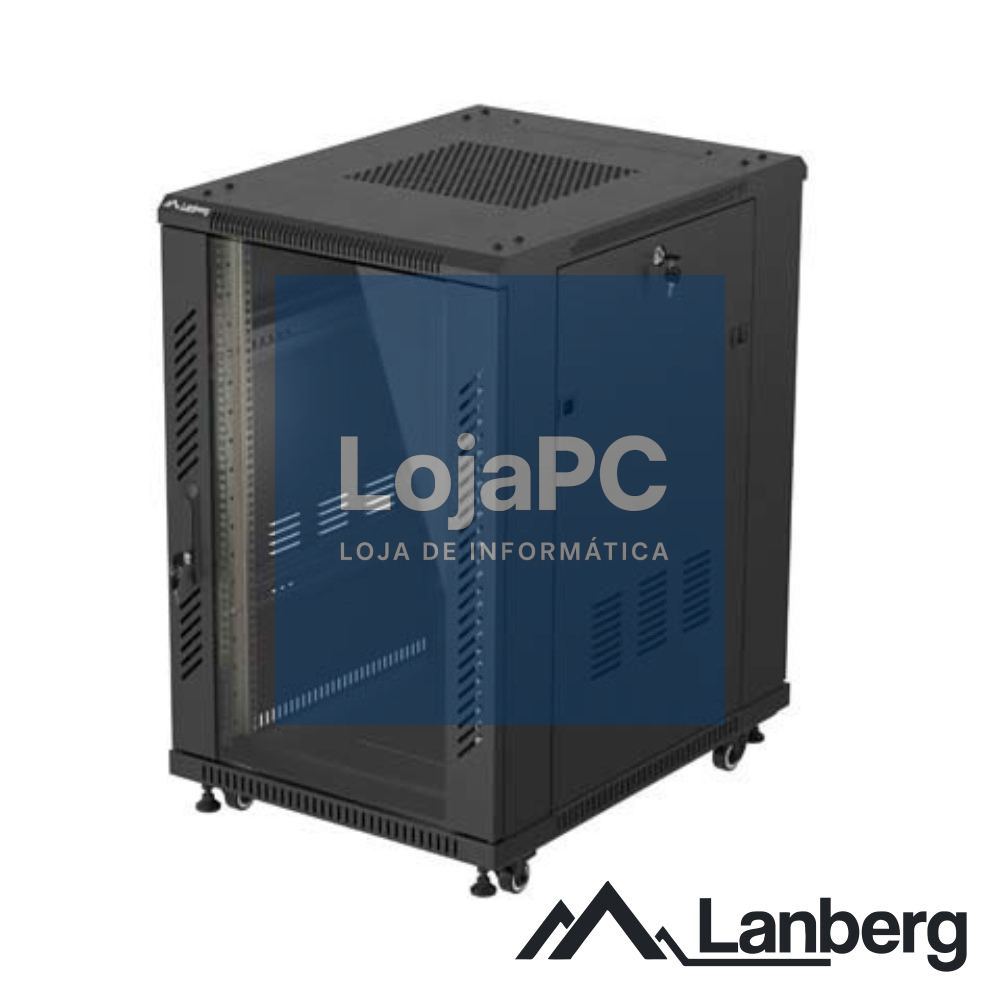 Armário Bastidor Chão (Rack) 19" 600x800mm 18U LANBERG
