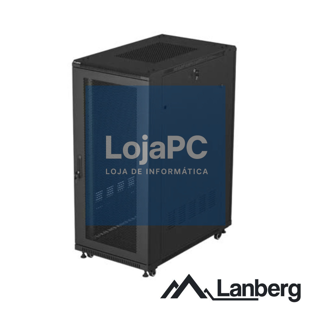 Armário Bastidor Chão (Rack) 19" 600x1000mm 27U LANBERG