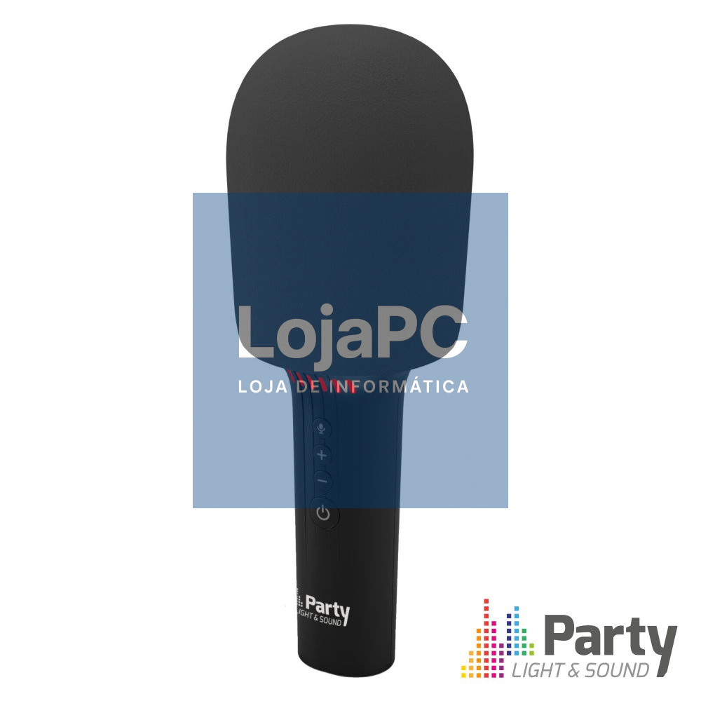 Microfone S/ Fios C/ Coluna Bluetooth PARTY