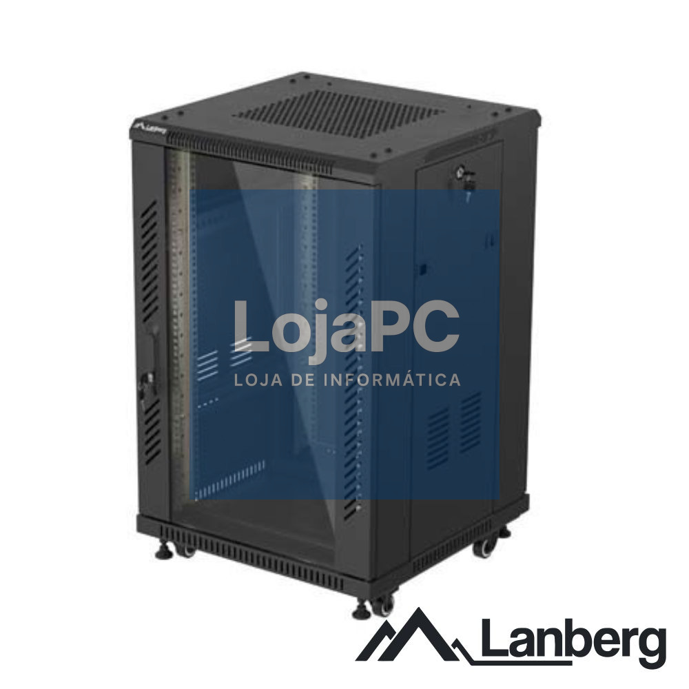 Armário Bastidor Chão (Rack) 19" 600x600mm 18U LANBERG