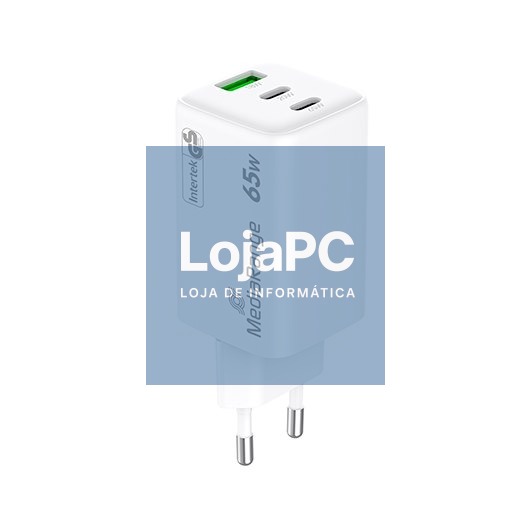 MEDIARANGE TRIPLE USB-A AND USB-C CHARGER 65W