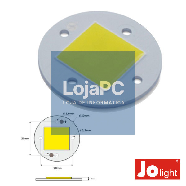 LED ARRAY ALTO BRILHO 5W BRANCO FRIO JOLIGHT