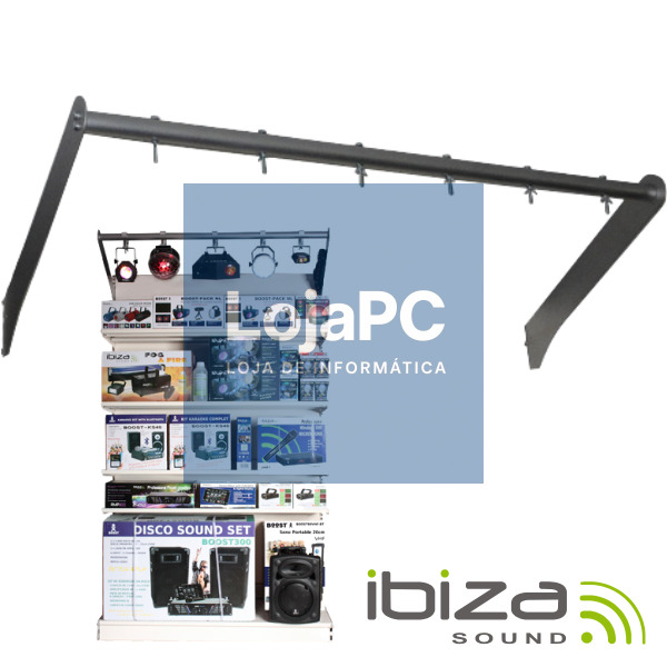 BARRA P/ ILUMINAÇÃO MOSTRUÁRIOS 133CM IBIZA