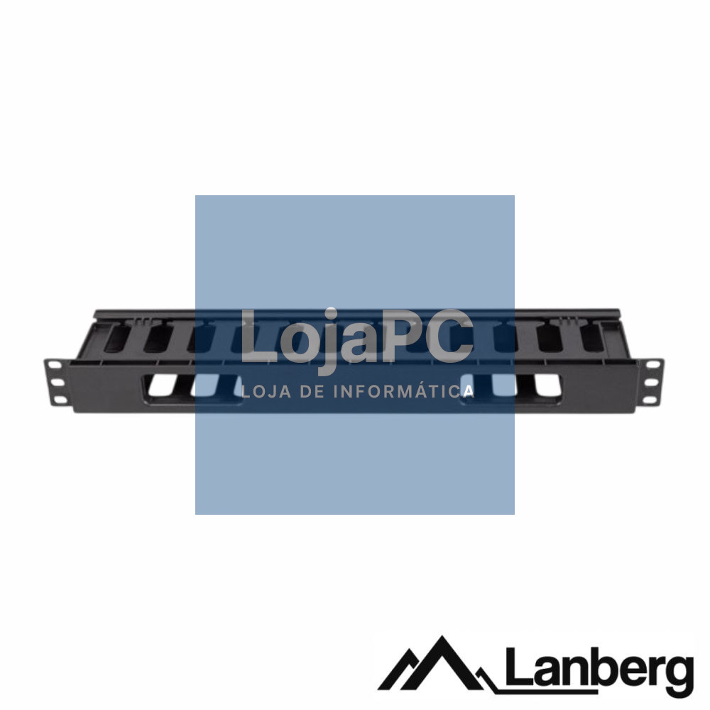 Painel Gestão De Cabos 19" 1U Preto LANBERG