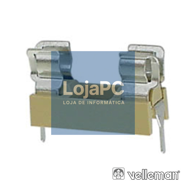 SUPORTE FUSÍVEIS 5X20MM P/ CI VELLEMAN