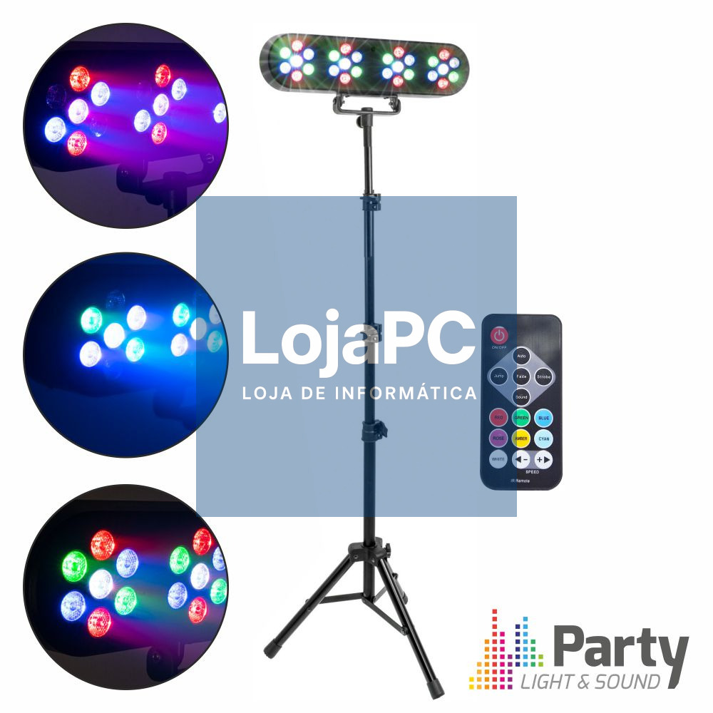 Suporte C/ 4 Projetores Par PARTY