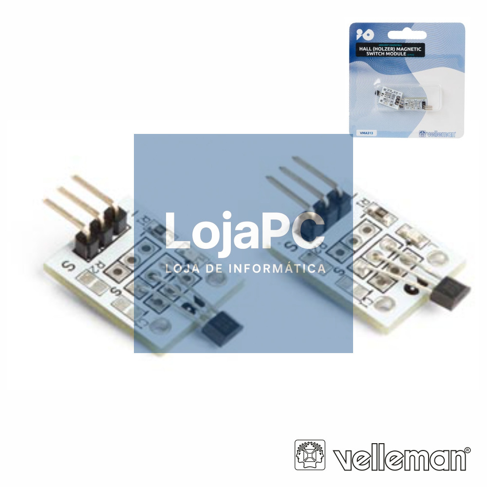 MÓDULO MAGNÉTICO DE TENSÃO TRANSVERSAL P/ ARDUINO VELLEMAN