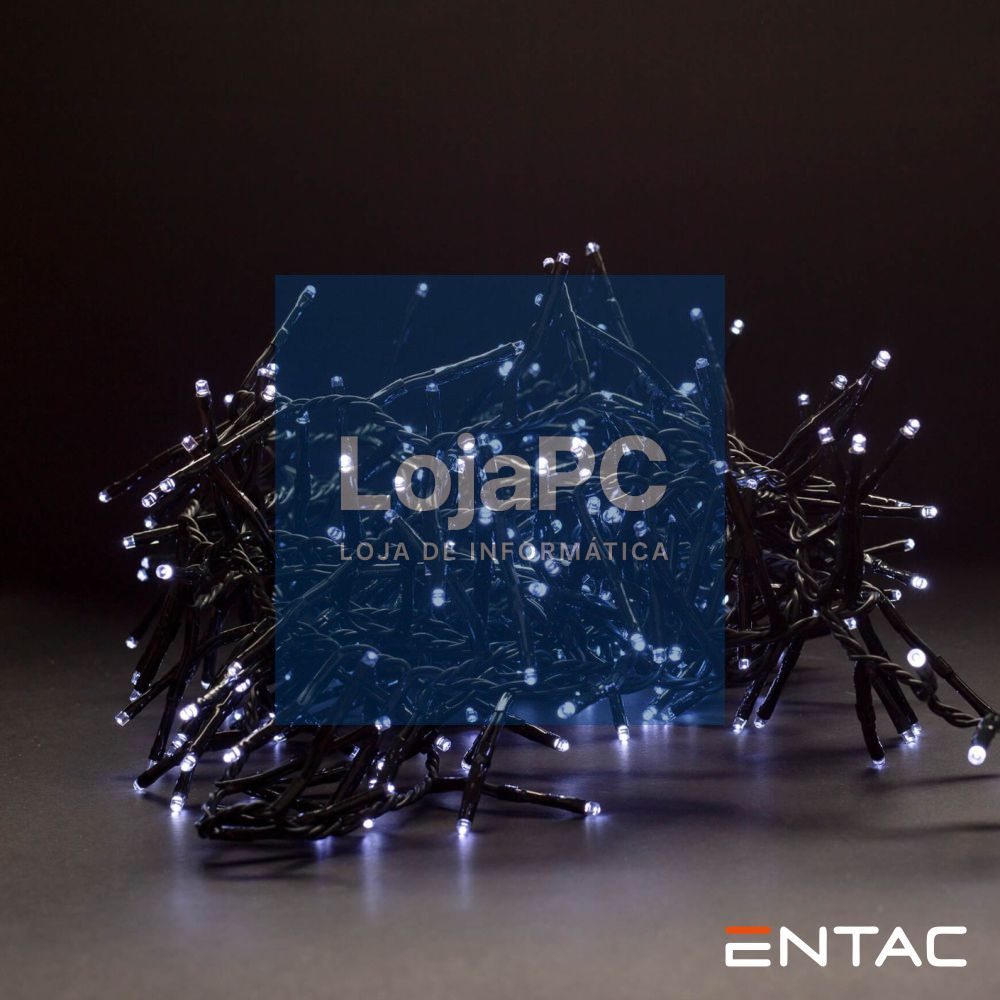 Grinalda 400 LEDs 6400K 8mt