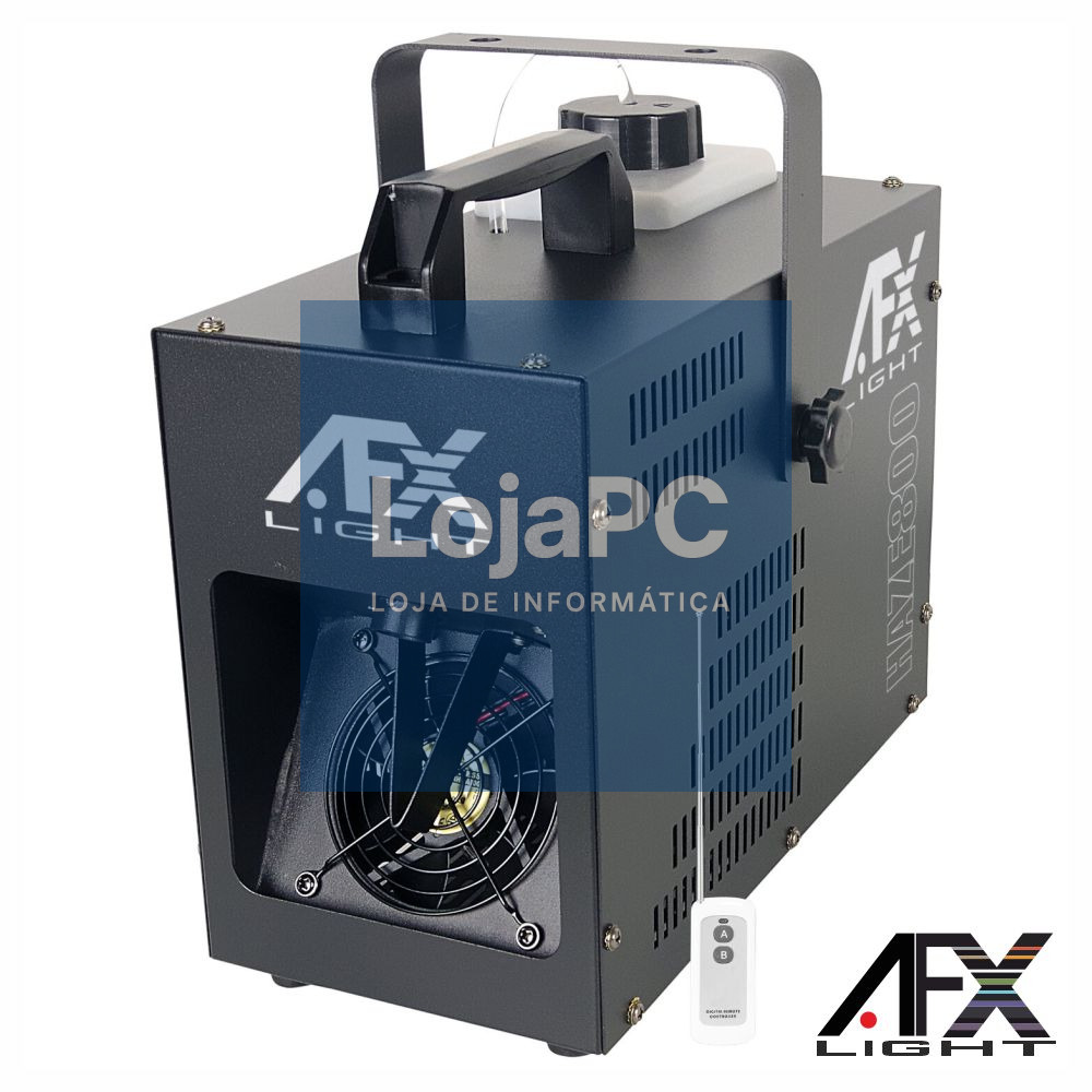Máquina de Fumos 700W 1.2L C/ 1 Comando AFXLIGHT