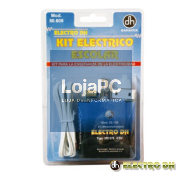 KIT DIDÁTICO ELÉCTRICO EDH