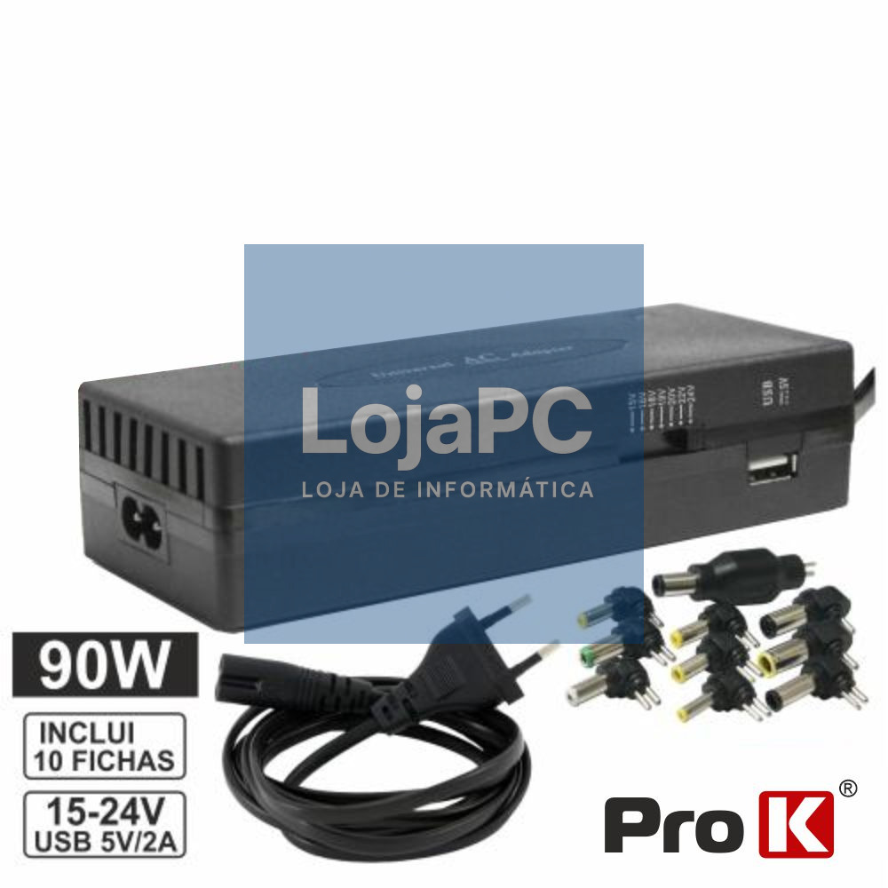 ALIMENTADOR SWITCHING 15-24V 5A C/USB PROK