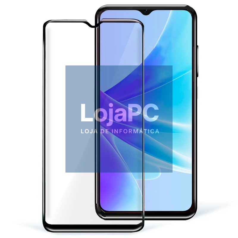 Tempered Glass Screen Protector COOL for Oppo A57s / A77 5G / Realme Narzo 50 5G (FULL 3D Black)