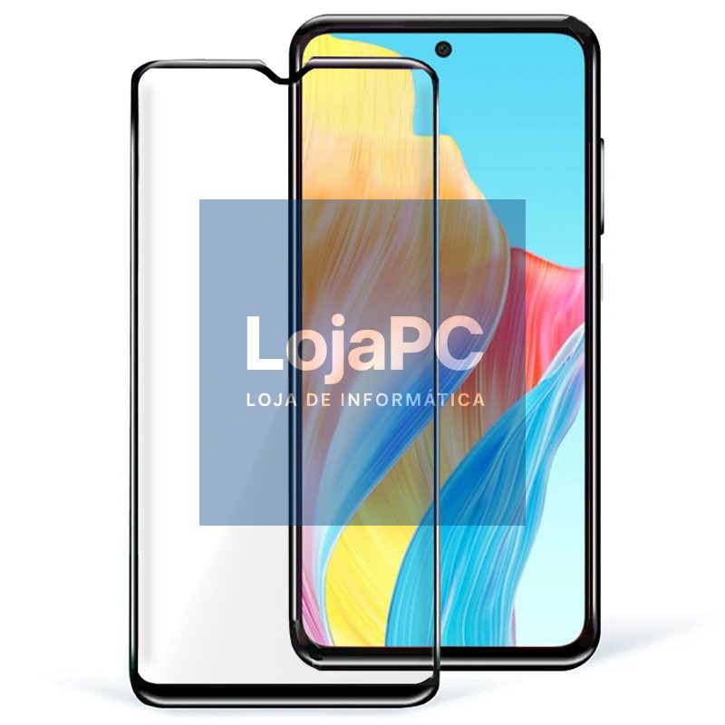 Tempered Glass Screen Protector COOL for Oppo A58 4G (FULL 3D)