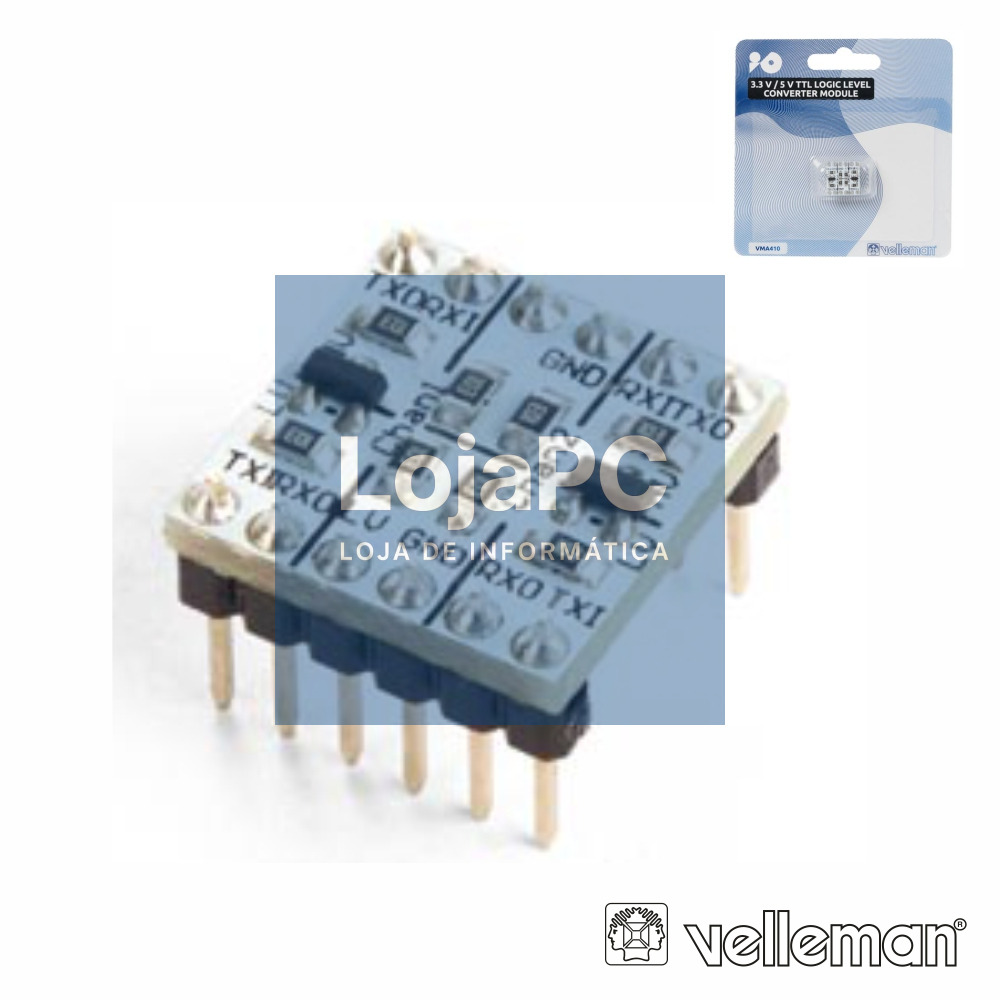 MÓDULO CONVERSOR DE NÍVEL TTL 5V VELLEMAN
