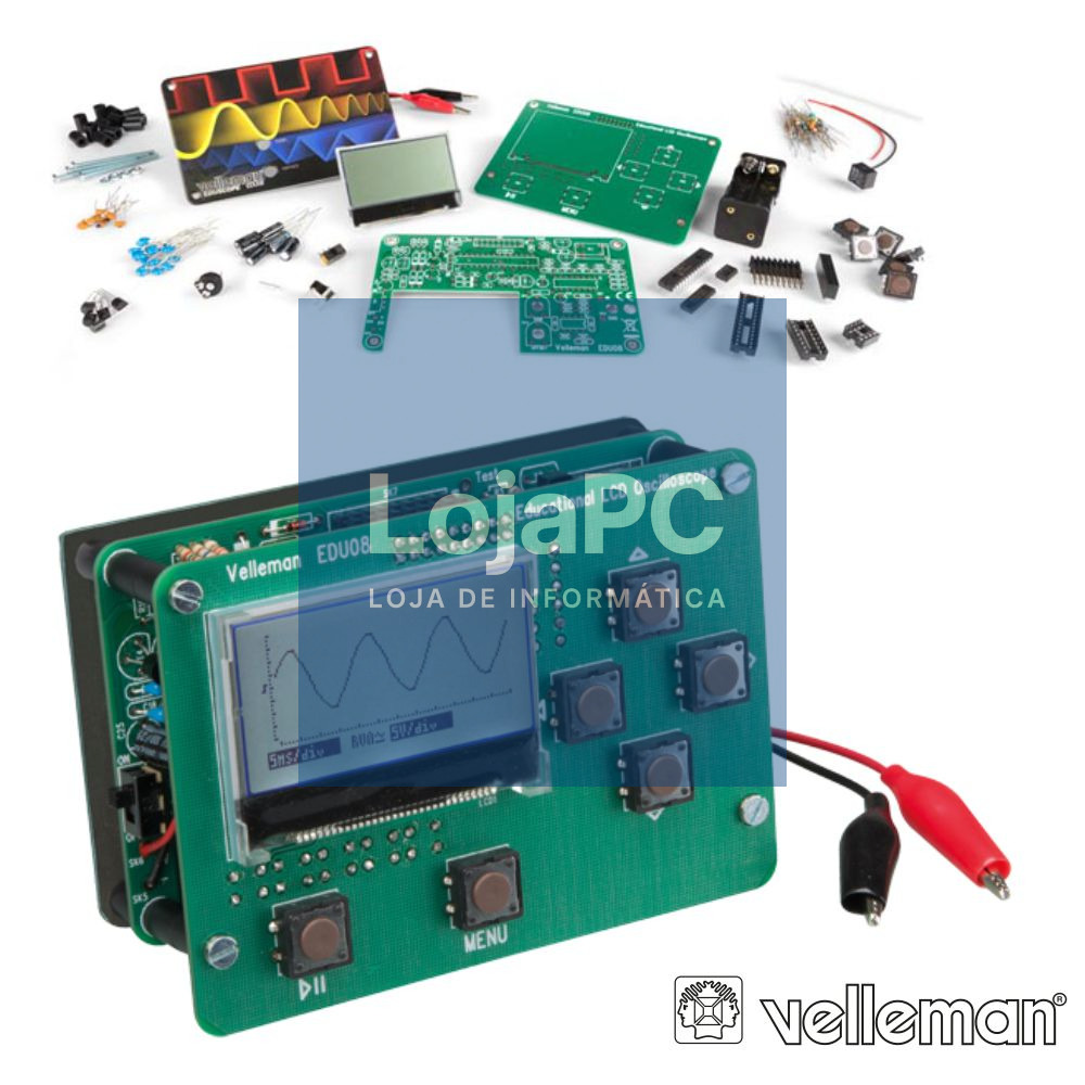Kit Iniciação P/ Utilização De Osciloscópios