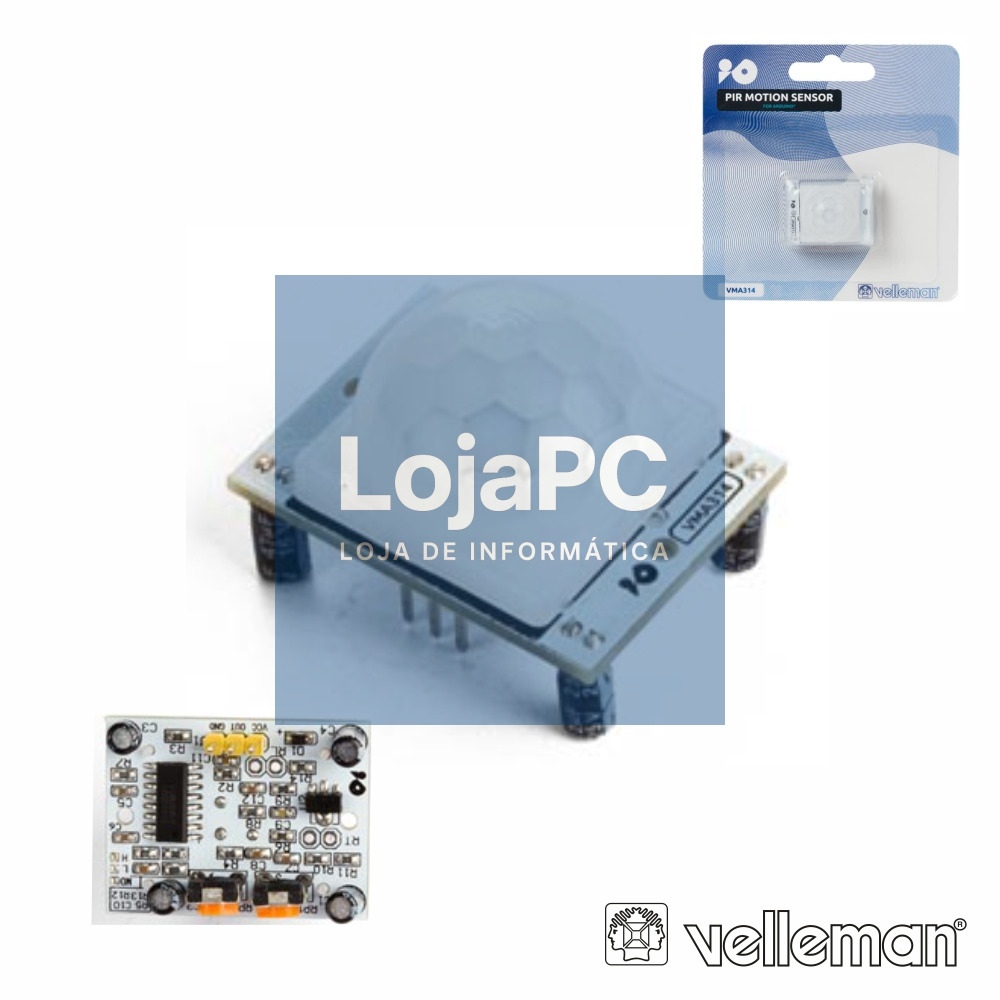 SENSOR DE MOVIMENTO P/ ARDUINO VELLEMAN
