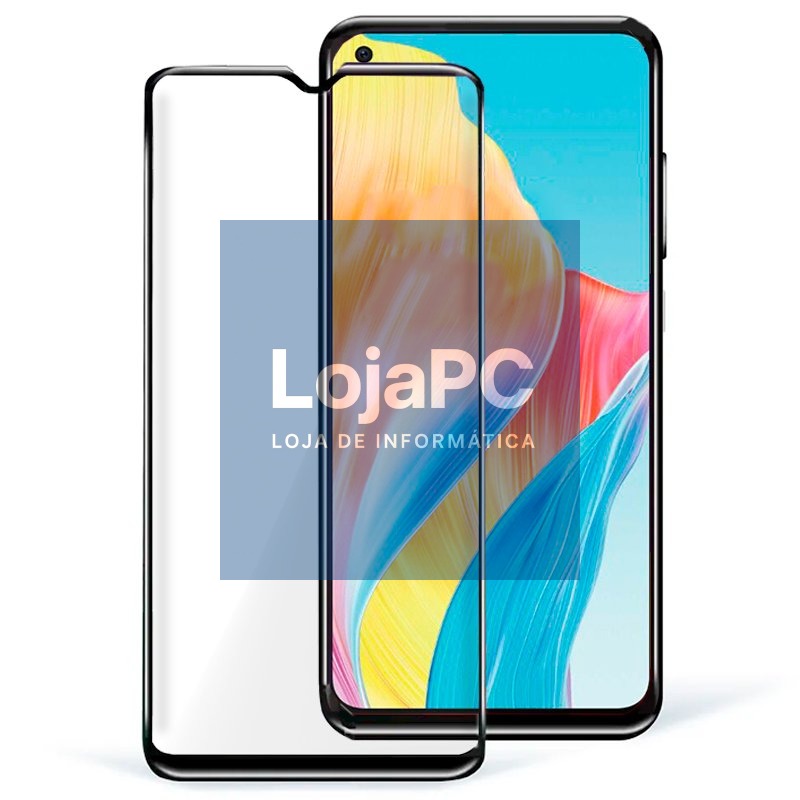Tempered Glass Screen Protector COOL for Oppo A78 4G (FULL 3D)