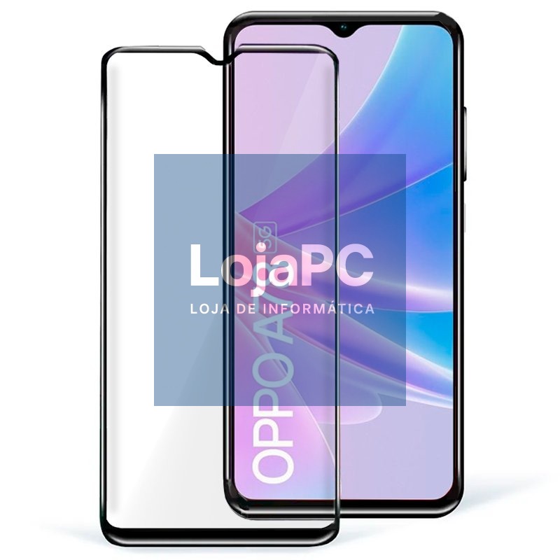 Tempered Glass Screen Protector COOL for Oppo A78 5G (FULL 3D)