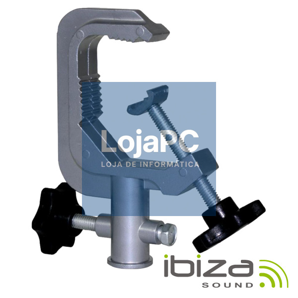 GANCHOS P/ PROJETORES FORMA G PRATEADO IBIZA