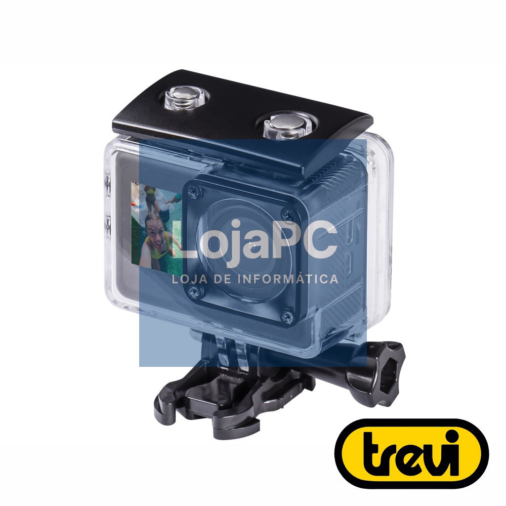 Câmara De Ação 4K WIFI C/ 2x LCD TREVI