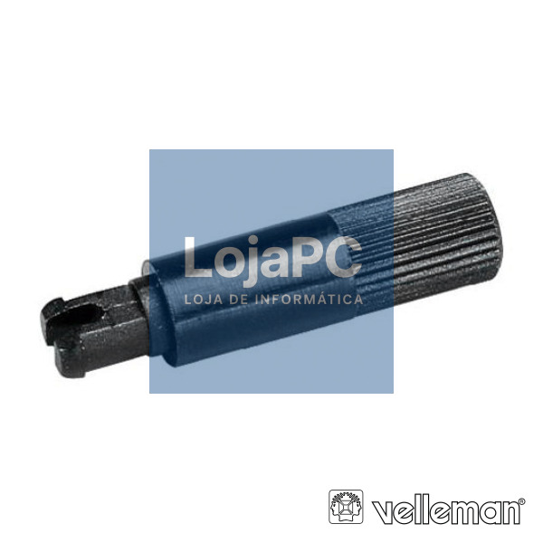 VEIO P/ POTENCIÓMETRO DE AJUSTE 6MM PRETO