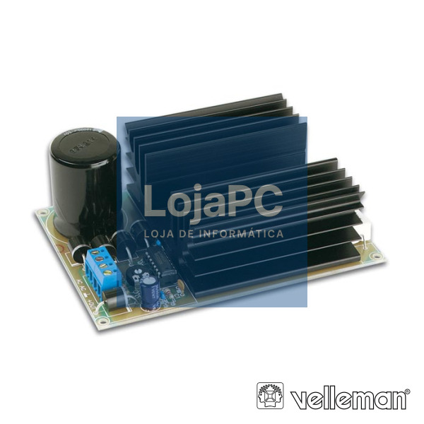 KIT FONTE ALIMENTAÇÃO 3V A 30V 3A VELLEMAN