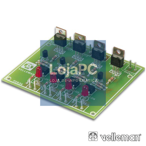 KIT PLACA DE TRIACS VELLEMAN