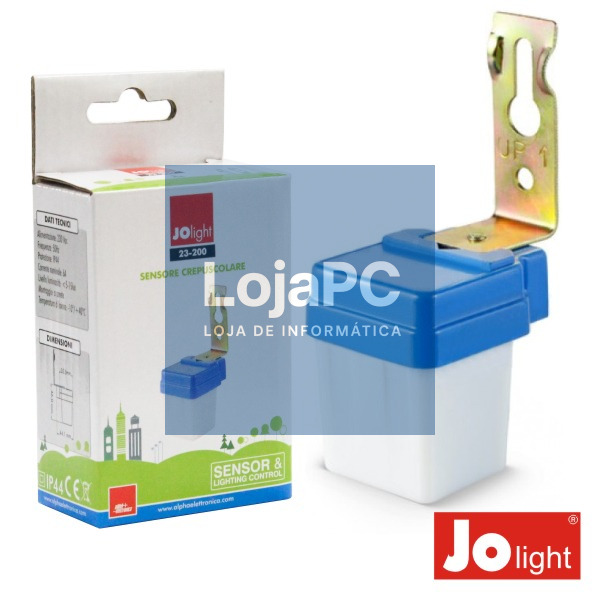 INTERRUPTOR FOTOELÉCTRICO CREPUSCULAR 6A 230V JOLIGHT